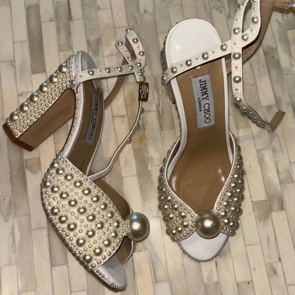 Jimmy Choo Pearl heels - Picture 1 of 2